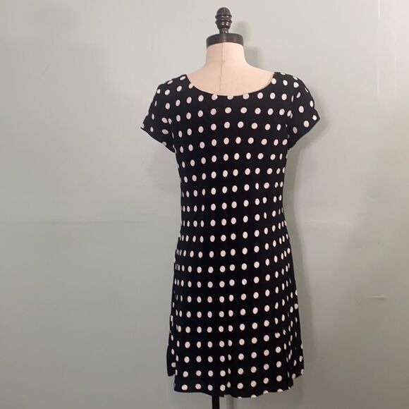 Vintage Shelli Segal Polka Dot Mini Dress - Picture 3 of 5